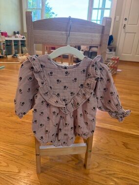 Rylee & Cru Floral Ruffle One-Piece